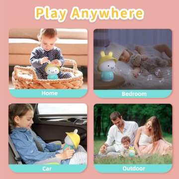 alilo Bunny Kids Music Player for Infant and Toddler