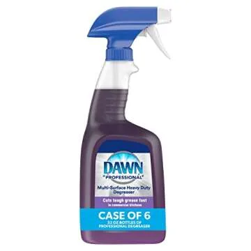 Dawn Professional Multi-Surface Heavy Duty Degreaser Spray, 32 fl oz (Case of 6), Ready to Use for K...