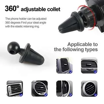 Amiss Bling Car Phone Holder With Universal Compatibility