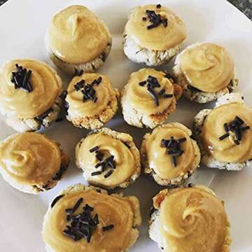 Keto Sprinkles, 6 oz. Larger Value Size, Dye Free, Non-GMO, Plant-Based, Vegan, Gluten Free, All Natural, No Artificial Coloring, Sugar Free Sprinkles, 1g Net Carb (Rainbow & Chocolate, 2 Pack)