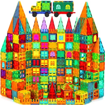 CuteTiger Magnetic Tiles Set - 100PCS STEM Building Toys