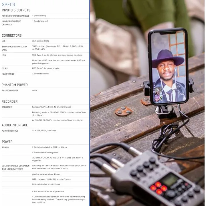 Complete Podcasting Bundle with Zoom PodTrak P4