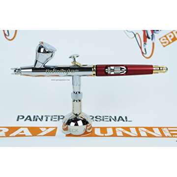 Harder & Steenbeck Infinity CR Plus 2in1 Airbrush 0.15 + 0.2mm Nozzle Sets. Special by SprayGunner