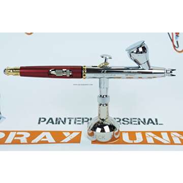 Harder & Steenbeck Infinity CR Plus 2in1 Airbrush 0.15 + 0.2mm Nozzle Sets. Special by SprayGunner