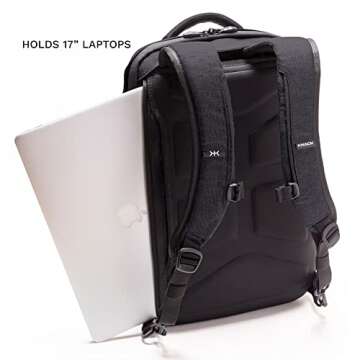 Knack Series 1 Laptop Backpack Fits up to 17 Inch - Knack Bags Carry-On Backpack, TSA Approved, Expa...