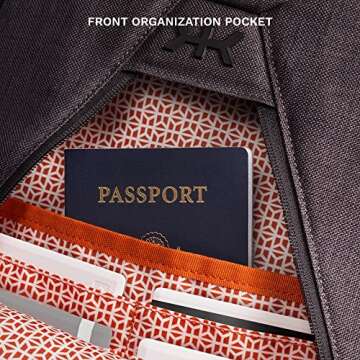 Knack Series 1 Laptop Backpack Fits up to 17 Inch - Knack Bags Carry-On Backpack, TSA Approved, Expandable Travel Backpacks With 4 Day Outfit Capacity (Stealth Black, Large)