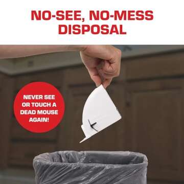 Tomcat Kill & Contain Mouse Trap for Effective Pest Control