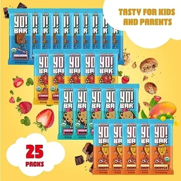 Yo! Bars Organic Vegan Gluten Free Snack for Kids