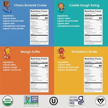 Yo! Bars Organic Vegan Gluten Free Snack for Kids
