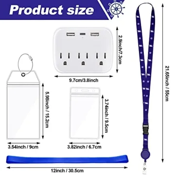 Oudain Carnival Cruise Essentials Travel Accessories Kit