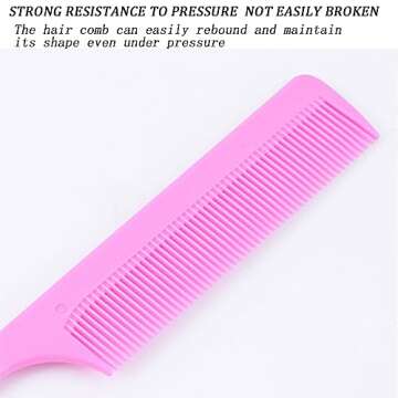 LAIYOHO Teasing Comb Dual-ended Set for Hair & Makeup Tools