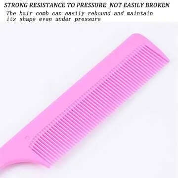 LAIYOHO Teasing Comb Dual-ended Set for Hair & Makeup Tools