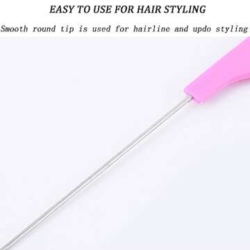 LAIYOHO Teasing Comb Dual-ended Set for Hair & Makeup Tools