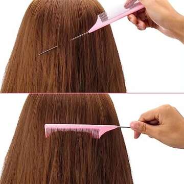LAIYOHO Teasing Comb Dual-ended Set for Hair & Makeup Tools