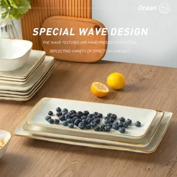 Famiware Ocean Series Microwave Safe Serving Platters