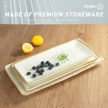 Famiware Ocean Series Microwave Safe Serving Platters