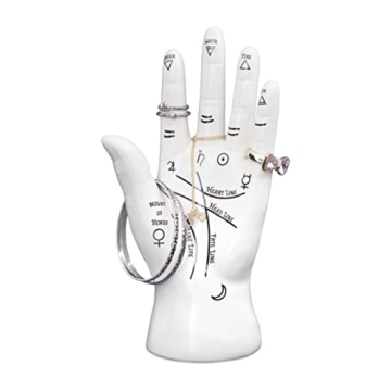 Kikkerland Palm Reader Organizer for Rings and Bracelets