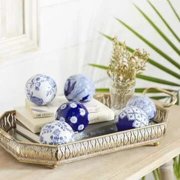 Stunning Deco 79 Ceramic Orbs for Home Décor
