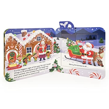 Peek-a-Flap Jolly Christmas Lift-a-Flap Book for Toddlers