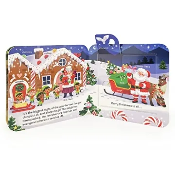Peek-a-Flap Jolly Christmas Lift-a-Flap Book for Toddlers