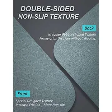 Extra Large Non-Slip Yoga Mat for Home Workouts