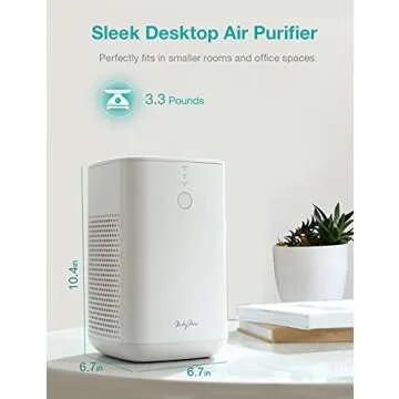 Compact RedyPure Air Purifier with HEPA Filter for Home