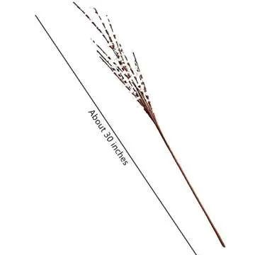 8 Pcs Long Stem Artificial Jasmine Flowers for Decor