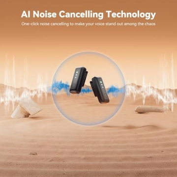 LEVN Wireless Microphone for iPhone/Android Audio Quality