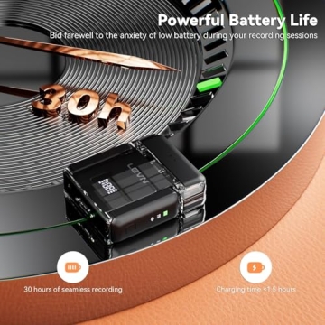 LEVN Wireless Microphone for iPhone/Android Audio Quality