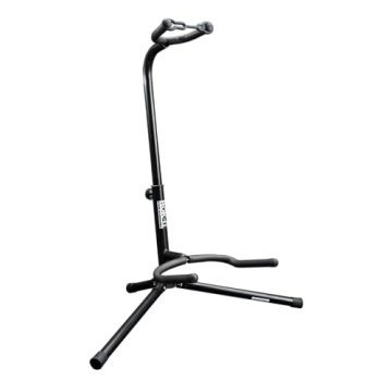 Rok-It Standard Guitar Stand for Acoustic, Electric, or Bass Guitars; (RI-GTRSTD-1)