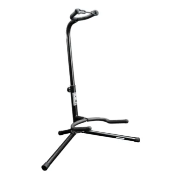 Rok-It Standard Guitar Stand for Acoustic, Electric, or Bass Guitars; (RI-GTRSTD-1)