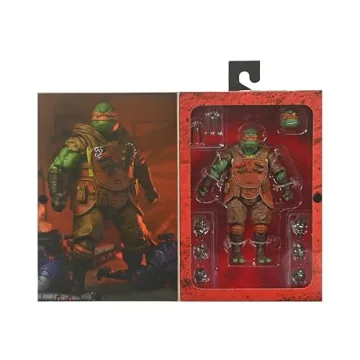 NECA TMNT Last Ronin Flashback Michelangelo Figure