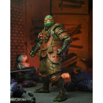 NECA TMNT Last Ronin Flashback Michelangelo Figure