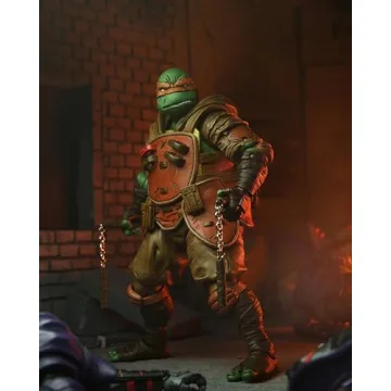NECA TMNT Last Ronin Flashback Michelangelo Figure