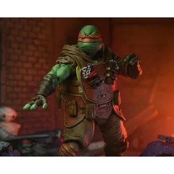 NECA TMNT Last Ronin Flashback Michelangelo Figure