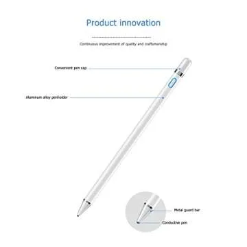 Active Stylus Pencil for iPad and Touch Screens