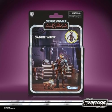 STAR WARS Vintage Sabine Wren Ahsoka 3.75-Inch Action Figures
