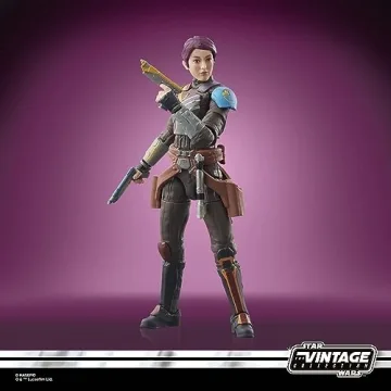 STAR WARS Vintage Sabine Wren Ahsoka 3.75-Inch Action Figures
