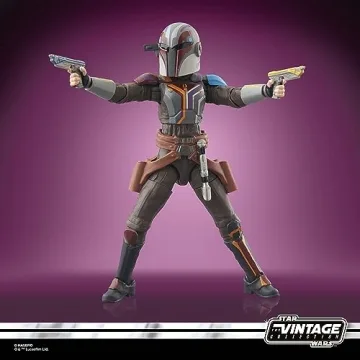 STAR WARS Vintage Sabine Wren Ahsoka 3.75-Inch Action Figures