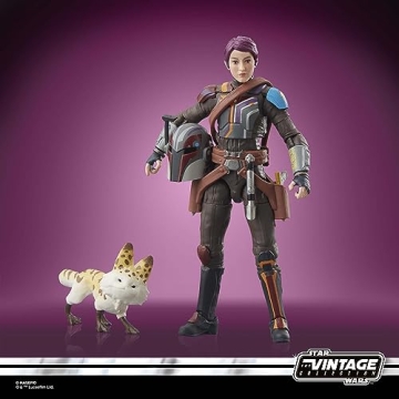 STAR WARS Vintage Sabine Wren Ahsoka 3.75-Inch Action Figures
