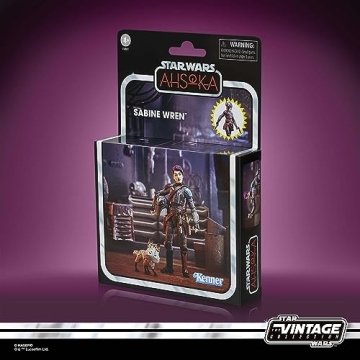STAR WARS Vintage Sabine Wren Ahsoka 3.75-Inch Action Figures