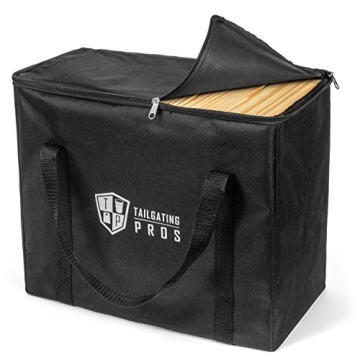 Jumbo Toppling Timbers Set with Carrying Case - Outdoor Fun