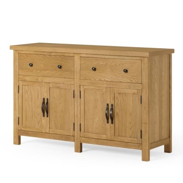 Maven Lane Felix Rustic Large Wooden Sideboard for Homes
