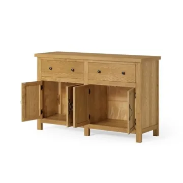 Maven Lane Felix Rustic Large Wooden Sideboard for Homes