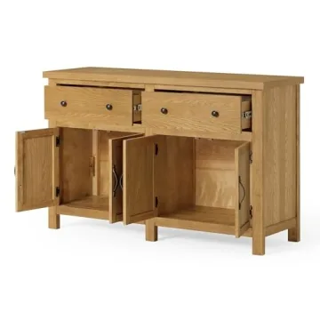 Maven Lane Felix Rustic Large Wooden Sideboard for Homes