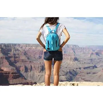 7 A.M. Voyage Mini Dino Backpack (Turquoise)