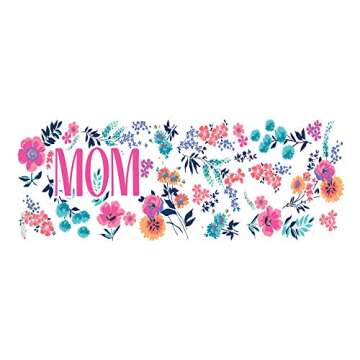 Tervis Made in USA Double Walled Dainty Floral Mother's Day Insulated Tumbler Cup Keeps Drinks Cold ...