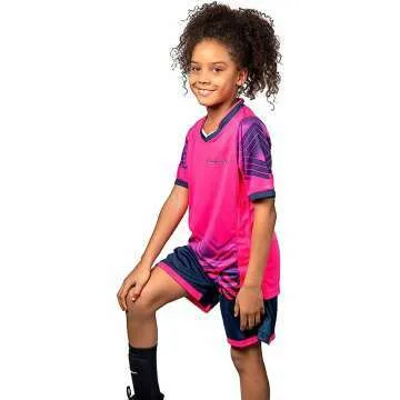 Youth Soccer Jerseys Set for Boys & Girls Age 6-12