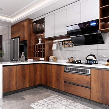 Livelynine Brown Wood Contact Paper for Furniture Decor