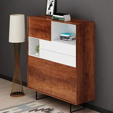 Livelynine Brown Wood Contact Paper for Furniture Decor